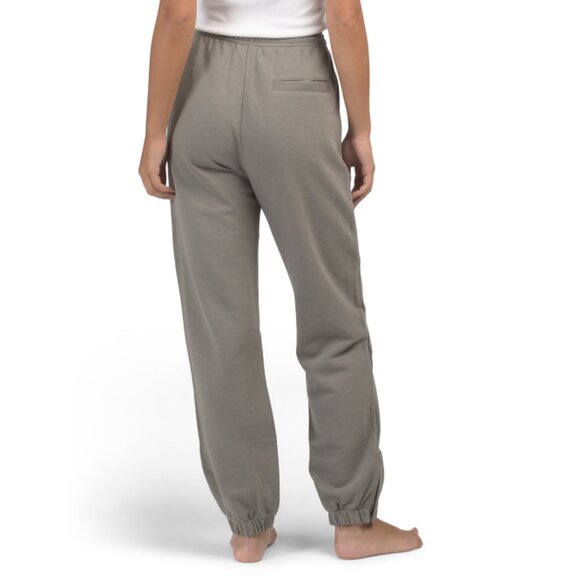 FITFLOP Grey Made In Italy Cotton Blend Joggers - Picture 2 of 2